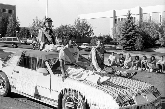 Homecoming parade, Indian Princess