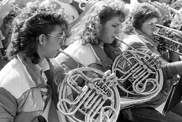 Homecoming Pep band.