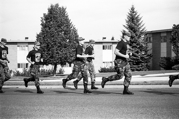 Homecoming parade, ROTC.
