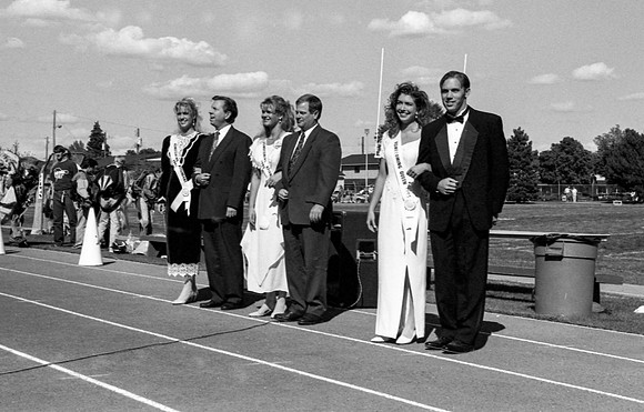 Homecoming Football game, Homecoming queen, and royalty.