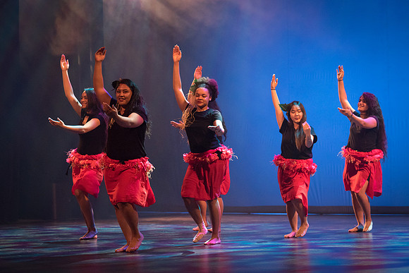 Student dancers compete in the Battle of the Dance, showcasing a wide variety of dances.