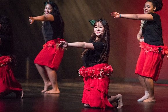 Student dancers compete in the Battle of the Dance, showcasing a wide variety of dances.