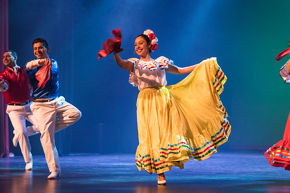 Student dancers compete in the Battle of the Dance, showcasing a wide variety of dances.