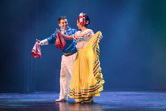 Student dancers compete in the Battle of the Dance, showcasing a wide variety of dances.