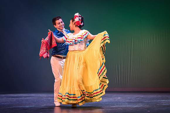 Student dancers compete in the Battle of the Dance, showcasing a wide variety of dances.