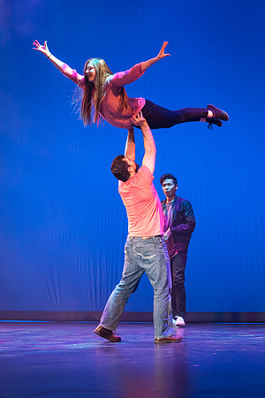 Student dancers compete in the Battle of the Dance, showcasing a wide variety of dances.