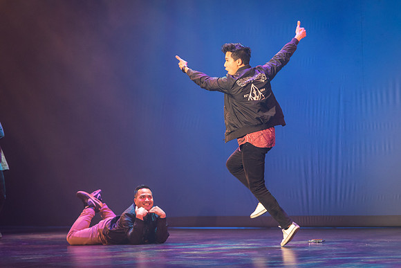 Student dancers compete in the Battle of the Dance, showcasing a wide variety of dances.