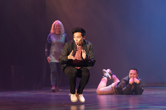 Student dancers compete in the Battle of the Dance, showcasing a wide variety of dances.