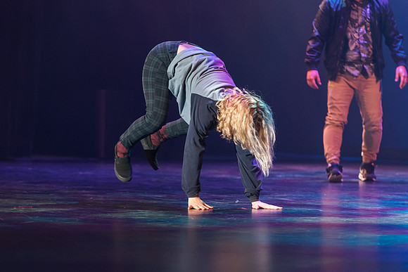 Student dancers compete in the Battle of the Dance, showcasing a wide variety of dances.