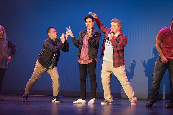 Student dancers compete in the Battle of the Dance, showcasing a wide variety of dances.