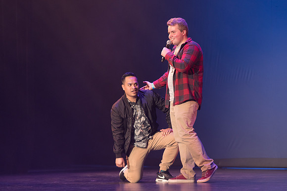 Student dancers compete in the Battle of the Dance, showcasing a wide variety of dances.