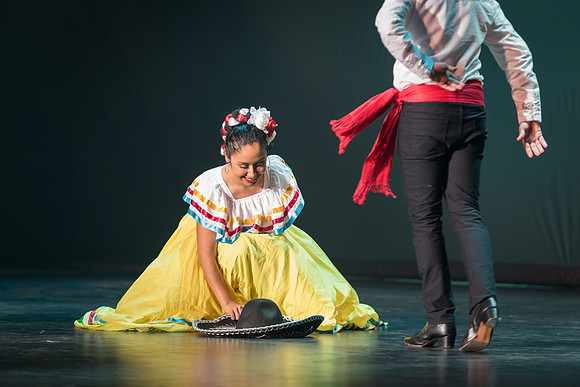 Student dancers compete in the Battle of the Dance, showcasing a wide variety of dances.