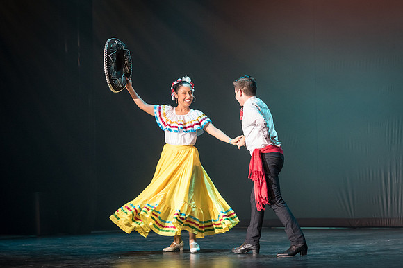Student dancers compete in the Battle of the Dance, showcasing a wide variety of dances.