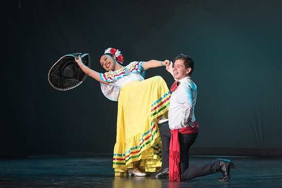Student dancers compete in the Battle of the Dance, showcasing a wide variety of dances.