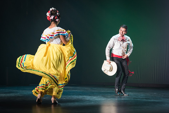 Student dancers compete in the Battle of the Dance, showcasing a wide variety of dances.