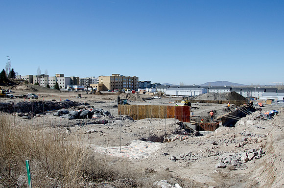 An update on the progress of the Science and Technology construction site.