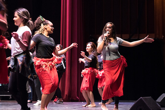 Students from differnt counties share their talents as they shared their cultures at the Cultural Night.