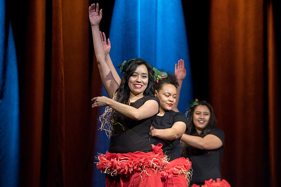 Students from differnt counties share their talents as they shared their cultures at the Cultural Night.