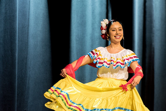 Students from differnt counties share their talents as they shared their cultures at the Cultural Night.