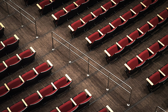 The BYU-Idaho Center Auditorium holds 15,000 seats.