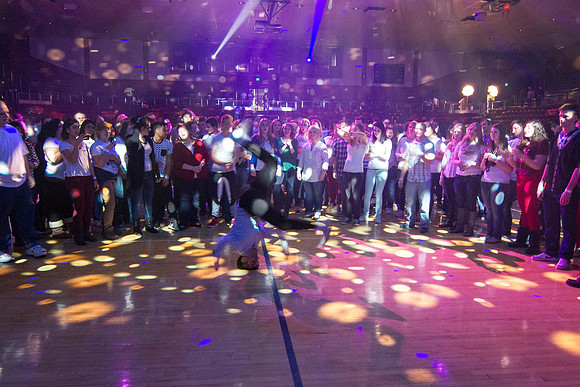 Throughout the semester, dance parties are held in the main gym of the Hart Building. This event was an awesome night of dancing and DJ-ed top 40 music.