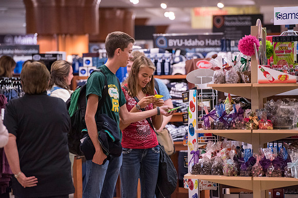 The new semester has begun at BYU-Idaho and students are already getting into the school spirit.