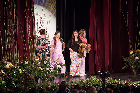 This event showcases the collaboration between the Floral, Apparel Design, Art, and Culinary Departments.