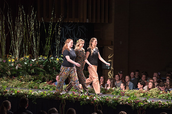 This event showcases the collaboration between the Floral, Apparel Design, Art, and Culinary Departments.
