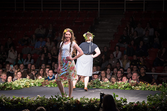 This event showcases the collaboration between the Floral, Apparel Design, Art, and Culinary Departments.