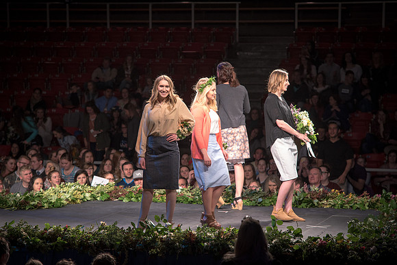 This event showcases the collaboration between the Floral, Apparel Design, Art, and Culinary Departments.