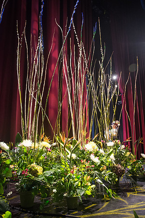This event showcases the collaboration between the Floral, Apparel Design, Art, and Culinary Departments.