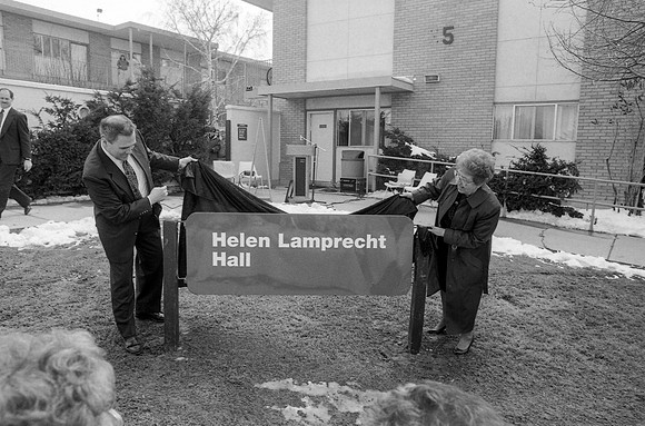 Lamprecht Dorm Naming, Mar 1996