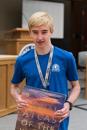Students from all over Idaho compete in the National Geographic Geography Bee.