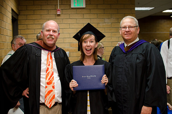 Commencement during graduation spring 2012