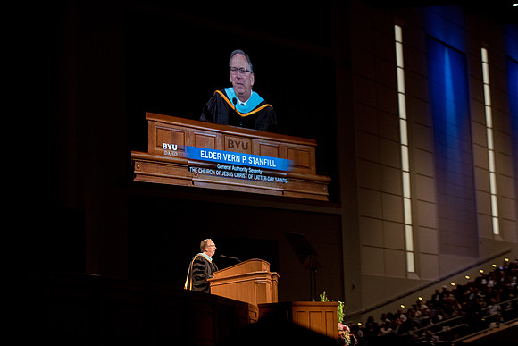 Brigham Young University-Idaho Commencement April 2018. Address by Elder Vern P. Stanfill, General Authority Seventy.