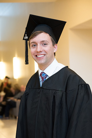 BYU-Idaho Winter Semester Graduation. Garrett Blanchard, a Communication graduate. Apr 2018