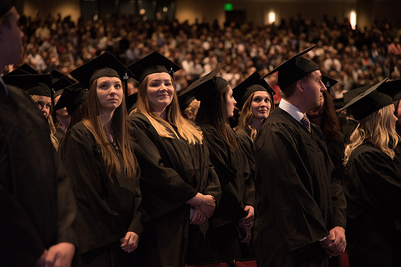 BYU-Idaho Winter Semester Graduation. Commencement. Apr 2018
