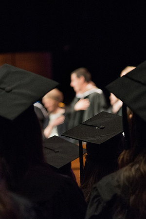 BYU-Idaho Winter Semester Graduation. Posting of Colors during Commencement. Apr 2018