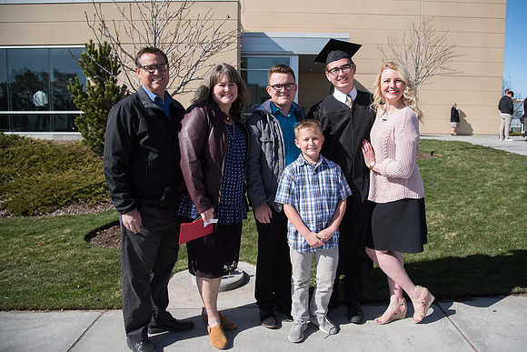 BYU-Idaho Winter Semester Graduation. Apr 2018