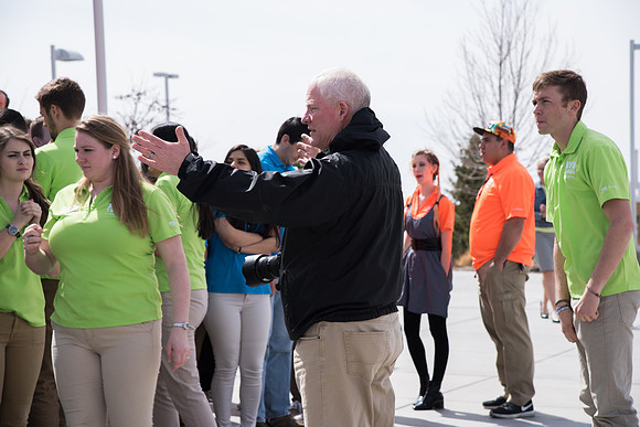 BYU-Idaho Get Connected Volunteers group photo. Apr 2018