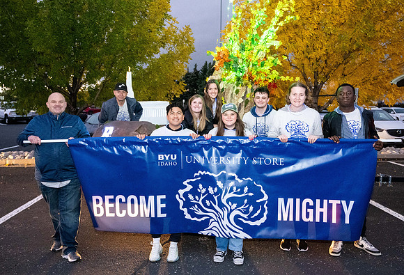 Spirit Week parade and torch lighting ceremony - Oct 2023