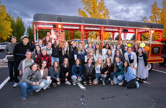 Spirit Week parade and torch lighting ceremony - Oct 2023