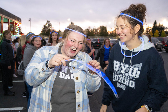 Spirit Week parade and torch lighting ceremony - Oct 2023