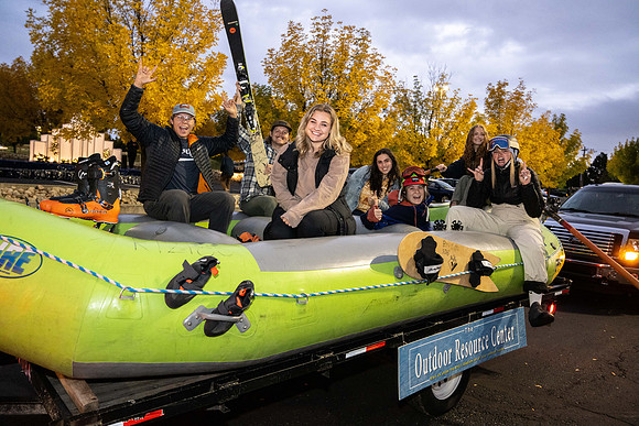 Spirit Week parade and torch lighting ceremony - Oct 2023