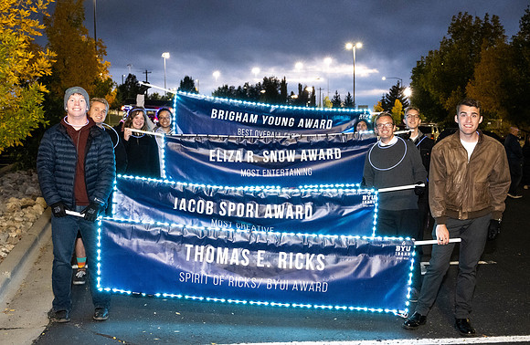 Spirit Week parade and torch lighting ceremony - Oct 2023