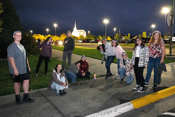 Spirit Week parade and torch lighting ceremony - Oct 2023