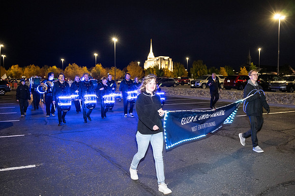Spirit Week parade and torch lighting ceremony - Oct 2023
