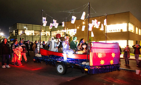 Spirit Week parade and torch lighting ceremony - Oct 2023