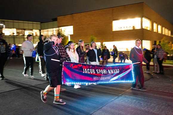 Spirit Week parade and torch lighting ceremony - Oct 2023