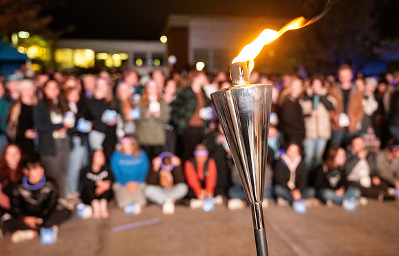 Spirit Week parade and torch lighting ceremony - Oct 2023